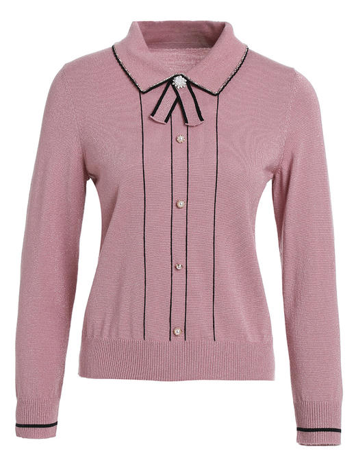 乔万尼绵羊毛针织衫软糯亲肤减龄小设计EI4M643 商品图4