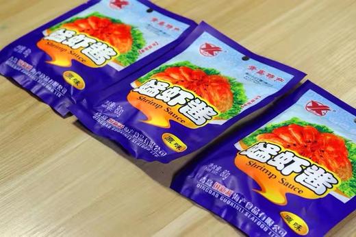 青岛特产 国新利 蜢虾酱即食原味小海虾酱80g*6 商品图2