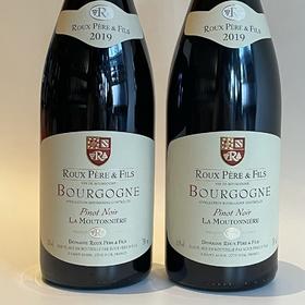 胡氏父子酒庄勃艮第木桐尼红葡萄酒2020Roux Pere & Fils Bourgogne Pinot Noir La Moutonniere 2020
