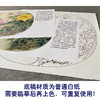 【有步骤、大彩图】郑玲玲工笔画白描稿小品《春光和煦》牡丹蝴蝶初学者临摹花鸟线稿ZL77 商品缩略图3