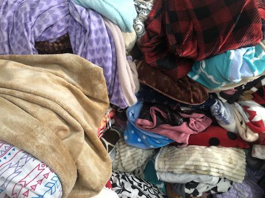 日单清仓珊瑚绒被子被套，有瑕疵，不退不换 商品图0