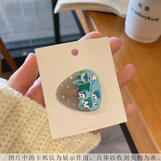 【圣诞节头饰】圣诞老人可爱森系发饰圣诞帽发夹饰物小礼物饰品发卡 商品图9