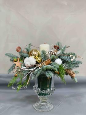 圣诞礼丨圣诞瓶花