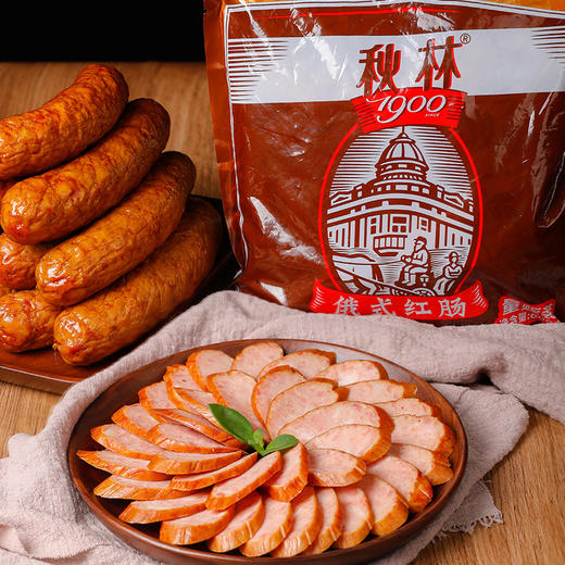 秋林里道斯 哈尔滨红肠礼盒俄式经典礼盒装东北特产香肠 商品图1