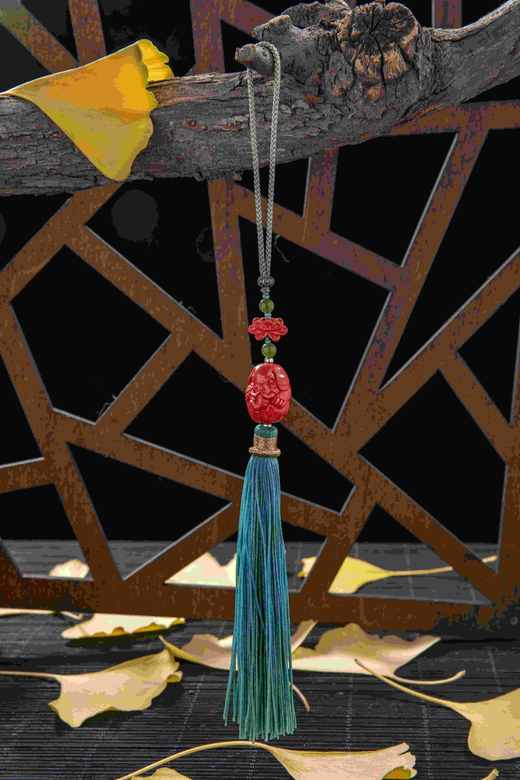 促销-朱砂象鼻挂件 商品图3