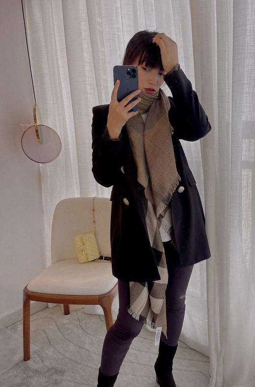 巴宝莉Burberry【威尔士格纹大披肩】 商品图2