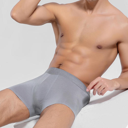 羊绒蛋白纤维男士无痕内裤（三条装）【G】 商品图4