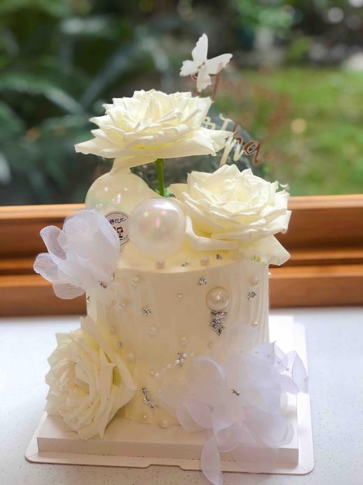 鲜花奶油蛋糕 下单前请仔细阅读商品详情 商品图1