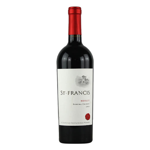 美国圣弗朗西丝酒园梅洛红葡萄酒 St. Francis Merlot, Sonoma County, USA 商品图0