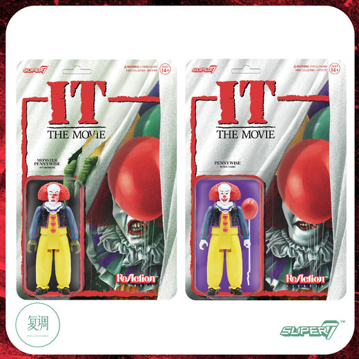 现货 Super7 小丑回魂挂卡 潘尼沃斯 Pennywise 挂卡 商品图4