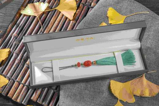 促销-朱砂象鼻挂件 商品图4