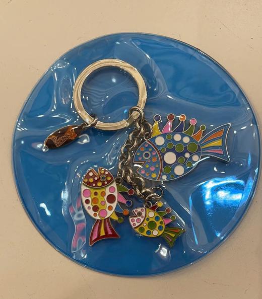 草间弥生钥匙扣-鱼 商品图0