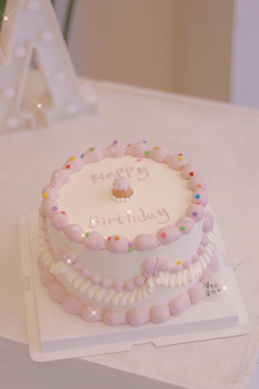 【生日蛋糕】复古花边款 商品图0