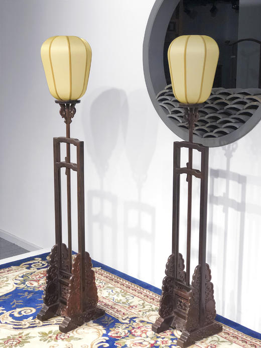 红桥红  家具严选  大红酸枝（交趾黄檀）【嘉木堂升降式 宫灯】 商品图3