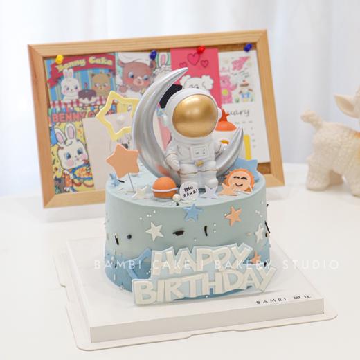 月球漫步宇航员主题蛋糕 商品图2