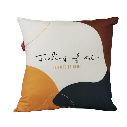 芳恩数码彩印亚麻抱枕TH-R1033 45x45cm   莫兰迪数码印花抱枕 商品图1