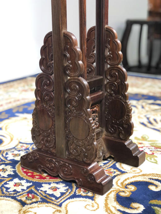 红桥红  家具严选  大红酸枝（交趾黄檀）【嘉木堂升降式 宫灯】 商品图7