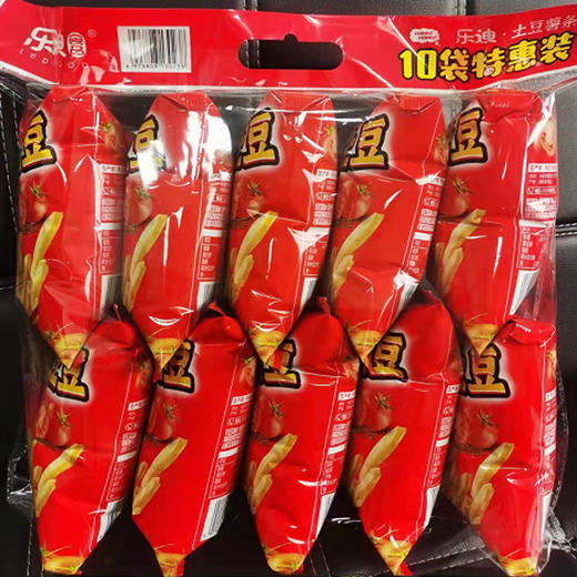 【9.5元/包】乐迪土豆薯条/鲜虾条10袋特惠装220g 商品图1