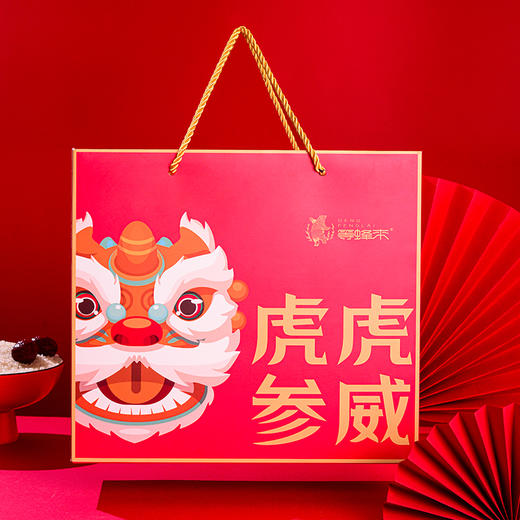 【蜂蜜礼盒】等蜂来生肖礼盒，虎虎参威，360g人参蜜酿+精致保温杯 商品图6