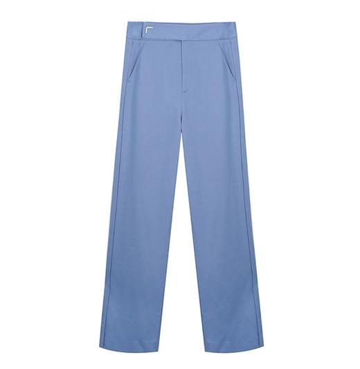 立体侧边直筒裤 商品图0