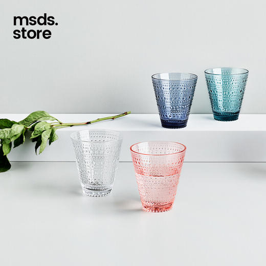 【6F】廊湾芬兰iittala伊塔拉Kastehelmi露珠玻璃水杯碗盘花瓶烛台北欧餐具 商品图0