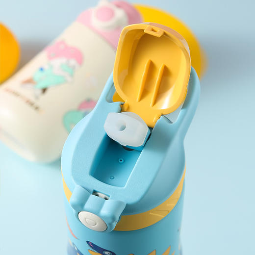 杯具熊童梦系列保温杯带吸管   BJX 商品图3