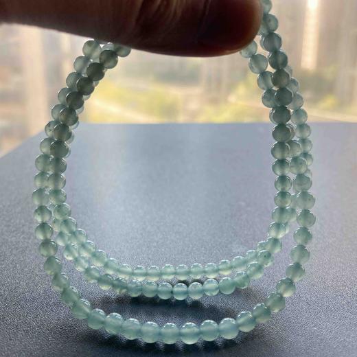 高冰种翡翠珠串 商品图8