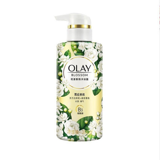 OLAY花漾香氛小花瓶沐浴露雨后茉莉300克 商品图1