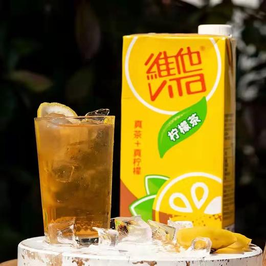 维他奶  1L装柠檬茶饮料  1L*12盒 商品图3