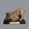 宇达青铜摆件 十二生肖狗《旺旺旺》创意装饰 家居工艺摆件  高18cm 商品缩略图0