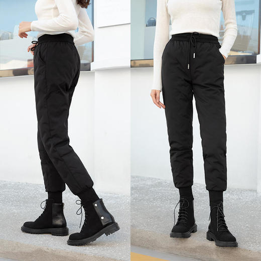 【为御寒而生】daimilei时尚保暖情侣羽绒裤轻羽绒时尚运动不臃肿的温暖显瘦休闲 商品图3