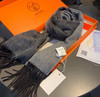 HERMES🧣爱马仕男女通用双面羊绒围巾 商品缩略图8
