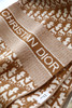 Dior 字母针织围巾-驼色 商品缩略图6