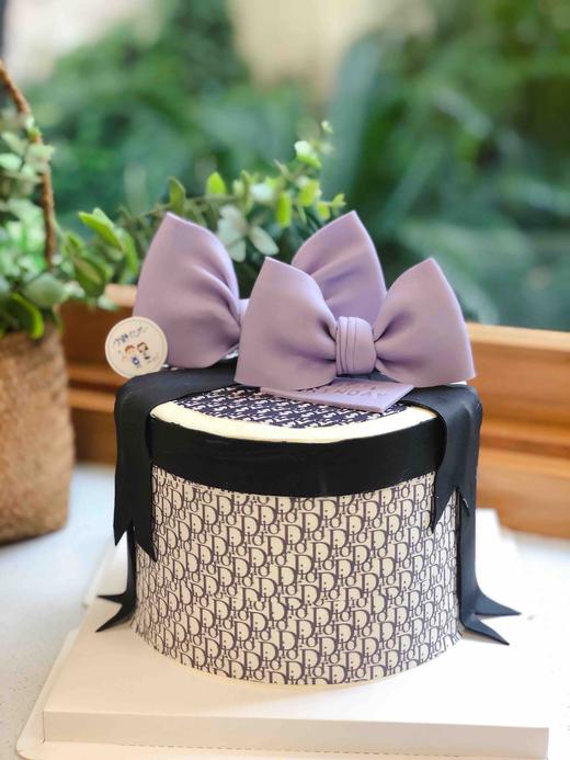 迪奥翻糖蝴蝶结奶油蛋糕 下单前请仔细阅读商品详情 商品图1