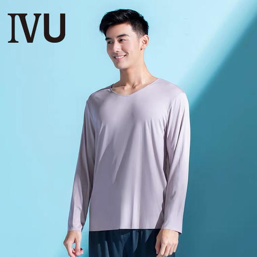 6F IVU男士春薄款莫代尔抗菌长袖上衣 商品图0