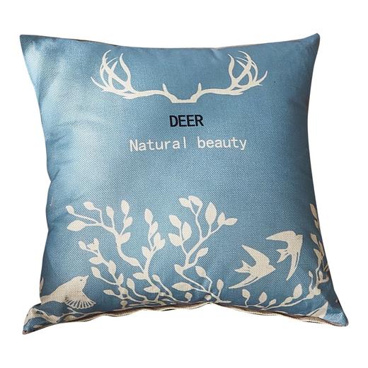 芳恩数码彩印亚麻抱枕TH-R1033 45x45cm   莫兰迪数码印花抱枕 商品图2