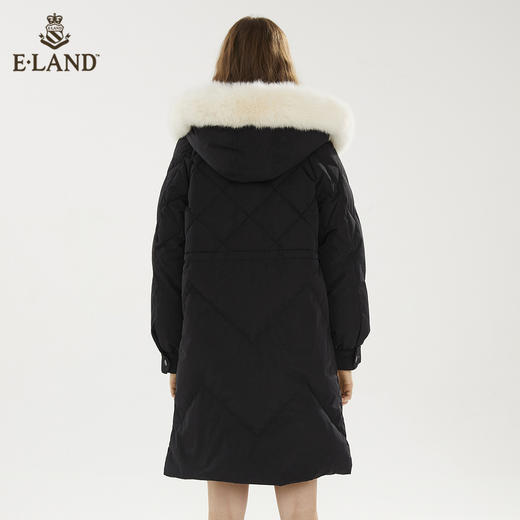 衣恋简约抽绳长款羽绒服EEJDB4VC3C 商品图2