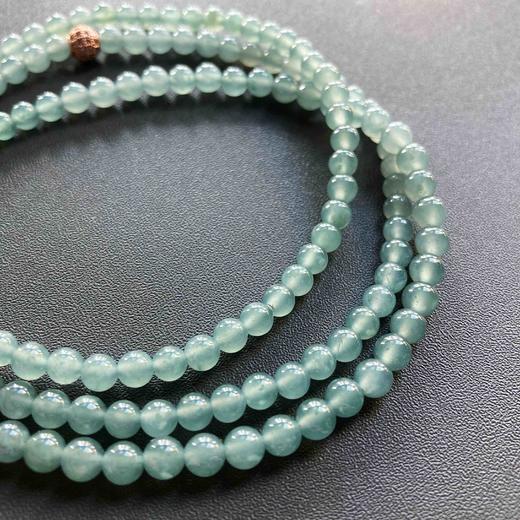 高冰种翡翠珠串 商品图4