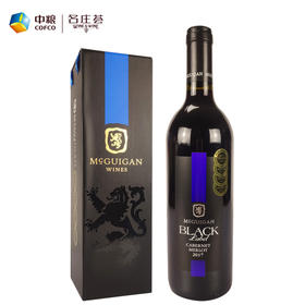[红酒]中粮名庄荟澳大利亚麦格根黑牌干红葡萄酒13.5度750ml