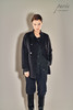 #1224「HIGH-NECK COAT」85% WOOL 15% CASHMERE 高领大衣 商品缩略图1