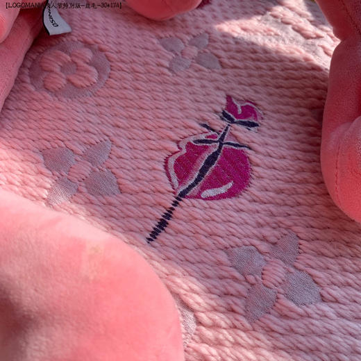 Lv粉色限量款围巾 商品图8