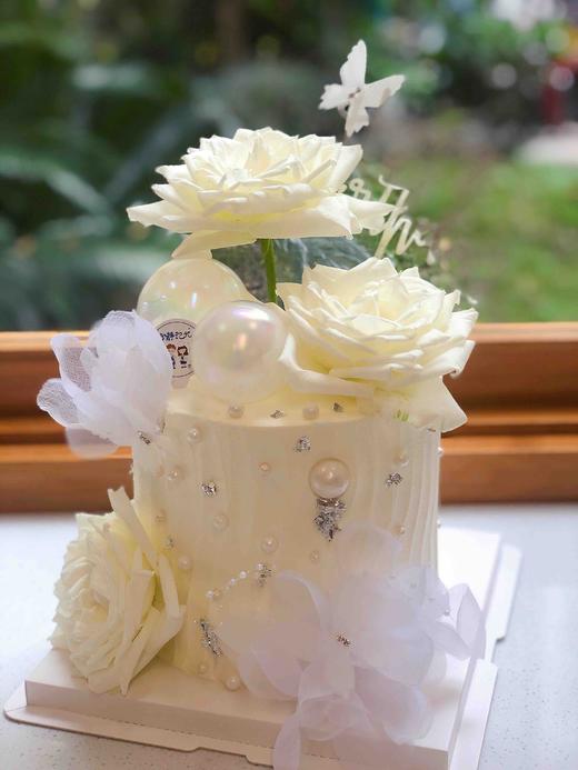 鲜花奶油蛋糕 下单前请仔细阅读商品详情 商品图0