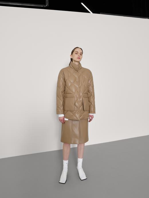 PU夹克羽绒服 商品图2