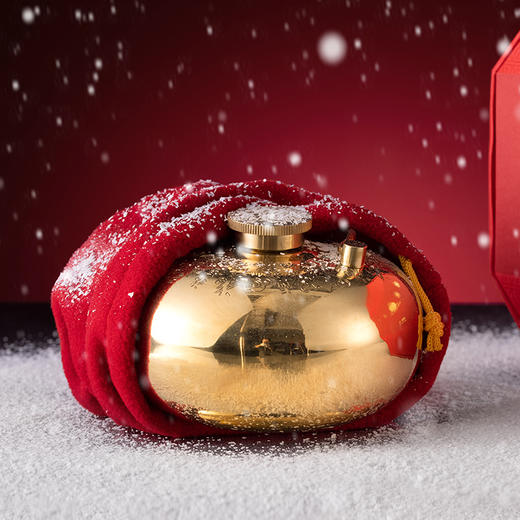 预售 满百减十 | 朱炳仁·铜 福满金运汤婆子小号 冬季暖手宝 重约0.3kg 佳节送礼 商品图1