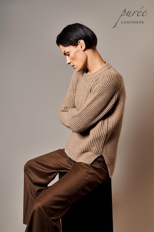 #1988 The Fishermen Set 重磅粗织毛衣套装(毛衣+围巾) 商品图2