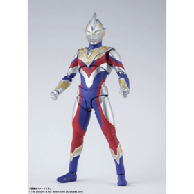 万代 SHF 特利迦奥特曼 复合型 可动 手办模型