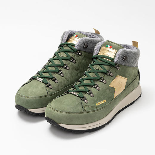 CRISPI意大利秋冬户外防水防滑徒步登山鞋靴男女休闲 Unica Winter Mid 20313179 商品图1