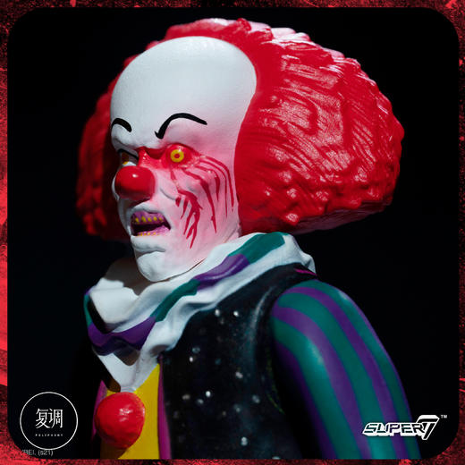 现货 Super7 小丑回魂挂卡 潘尼沃斯 Pennywise 挂卡 商品图3