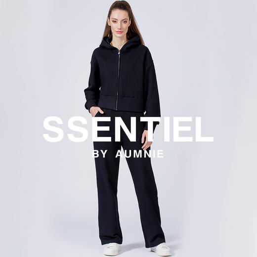 【新品】宽腿运动休闲卫裤 WIDE LEG SWEATPANTS秋冬新品舒适透气瑜伽健身 商品图2