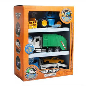 3岁+ | Driven儿童工程车 车队救援车 城市建设 挖掘机玩具汽车套装仿真